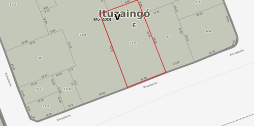 Imagen 1 de 1 de Lote En Venta En Ituzaingo Norte