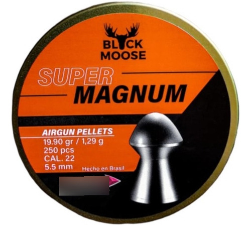 Poston Black Moose Super Magnum 5.5 Mm 19.90gr 250 Unidades