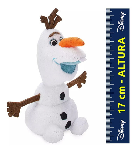 Imagem 5 de 6 de Pelúcia Original Disney Store Olaf Frozen Tamanho Pequeno