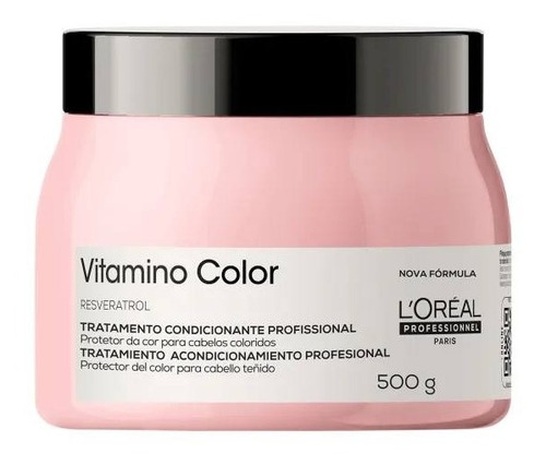 Mascara Vitamino Color X 500 Ml Loreal Pro