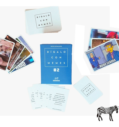 Imagen 2 de 9 de Juego De Mesa Digalo Con Memes Expansion Pack #2 Casa Fight