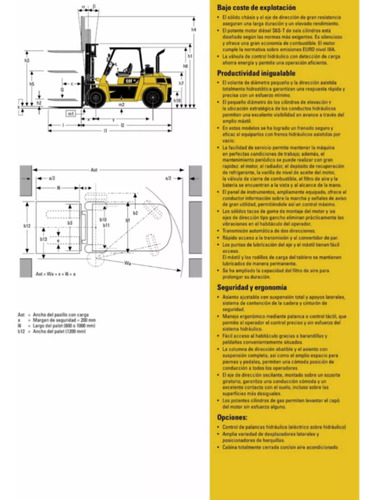 Autoelevador Cat Dp70 7000kg 5 Vias Cabinado Año 2008