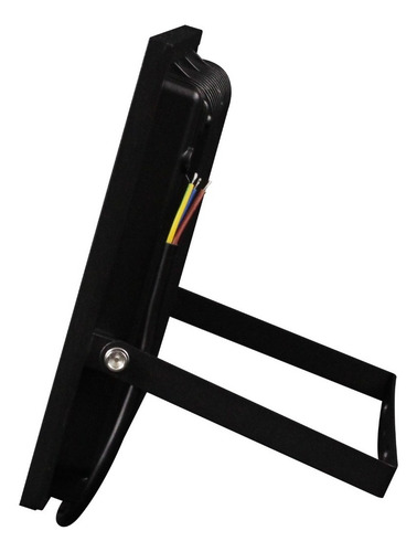 Refletor Led Smd 300w Holofote Prova D'água Slim Mini Bf Carcaça Preto Luz Branco 127/220v