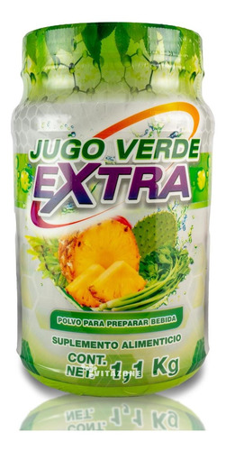 Jugo Verde Extra En Polvo 1.1 Kg Sanabi Fibra