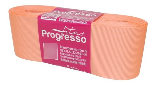 Fita De Gorgurão Progresso GP009 38mm 10 Metros Cor Coral 1393