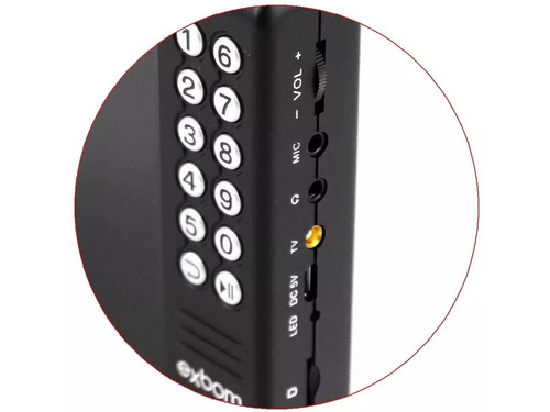 Tv Digital Tela 7 Hd Portátil Bateria Sd Av Usb Fm Mp3 Vídeo