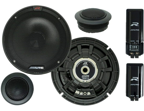 Parlantes Alpine R-s65c.2 De 6,5 Pulgadas Y 2 Vías (par)