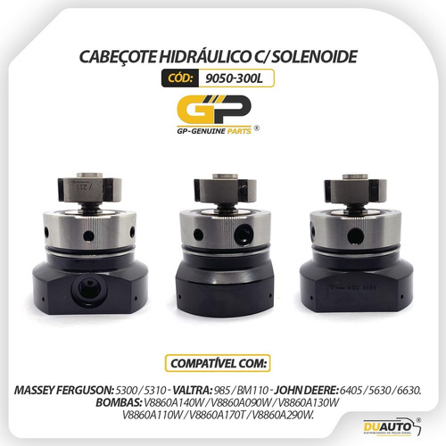 Cabeçote Hidráulico Trator 5300 5310 985 Bm110 - 9050-300l