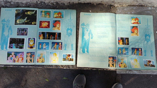 Dos Álbum De Estampas Thundercats Envío Gratis Uno Lleno (Usado)