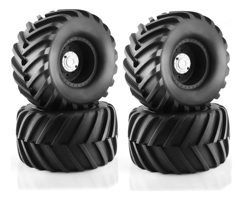Neumáticos De Camión Monstruo Rc 1/8 Y Ruedas De 17mm Hex