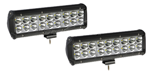 2pc 54w 9'' Spot Led Barra De Luz De Trabajo Niebla Lámpara 