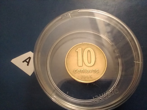 10 Centavos 1994 Moneda Con Caja Argentina Convertible 