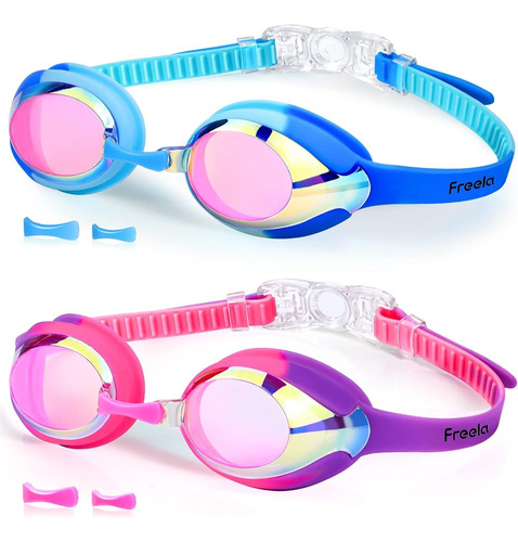 Freela Swim Goggles Swimming Goggles Kids Toddler Boys Girls