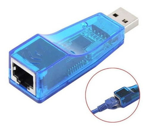 Adaptador De Usb 2.0 A Lan Rj45 10/100mbps