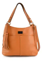 Comprar Cartera Amphora Lucy Dos Asas De Símil Cuero Camel