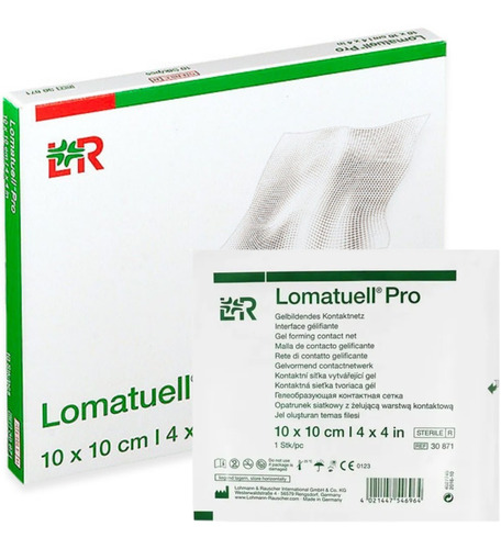 Lomatuell Pro Malla De Contacto Gelificante 10x10, 1 Unidad