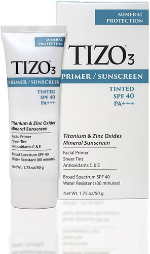 Tizo 3. Protector Solar 100% Mineral Spf40 Con Color