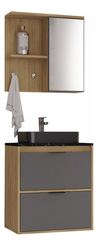 Set de baño Orion de 2 puertas y 1 cajón Cnj3071
