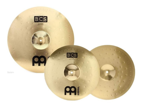 Set De Platillos Meinl Bcs Series 14  16  20 + Funda 