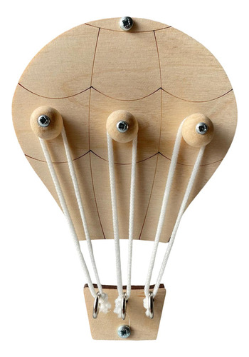Kids Busy Board Diy Material Motor Skill Globo Aerostático