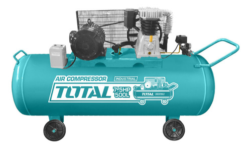 Compresor Aire Total Industrial 500l, Motor 7.5hp, Trifásico