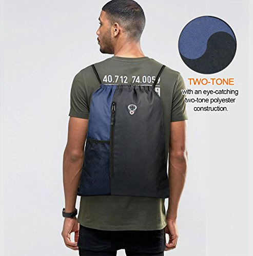 Mochila Deportiva Con Cordón Para Mujeres, Hombres Y Niños L