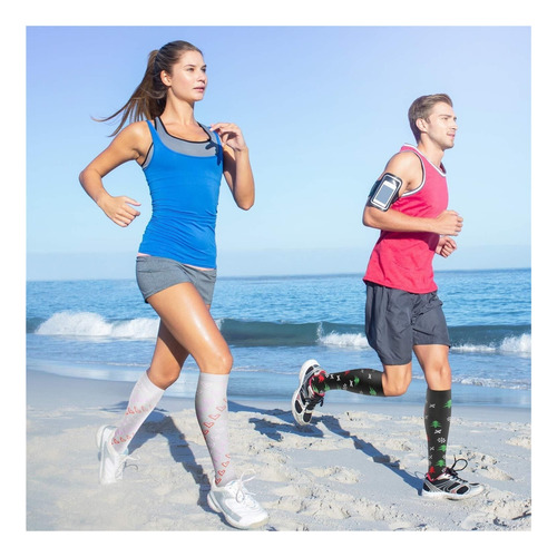 Calcetines De Compresión Para Mujeres Y Hombres - 20-30 Mmhg