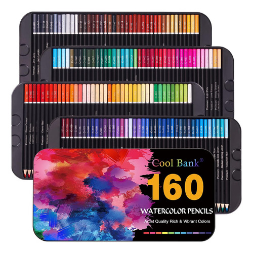Colores De Acuarela Lápices De Colores Vibrantes Para Dibujo