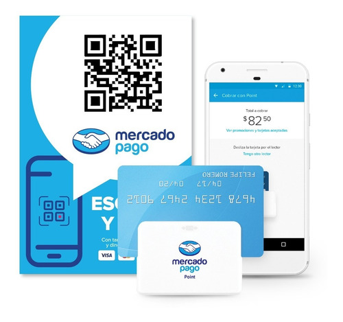 Mercado Pago Kit Point Mpos + Código Qr