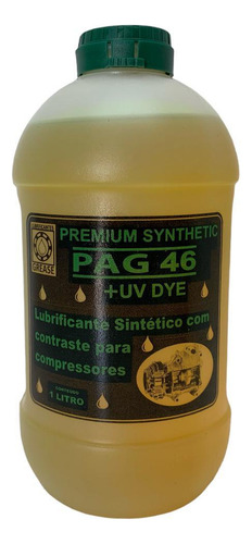 Oleo Compressor Pag 46 Grease Premium C/ Contraste Ar Condic