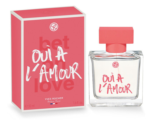 Yves Rocher Perfume Oui A L' Amour 50ml Para Dama
