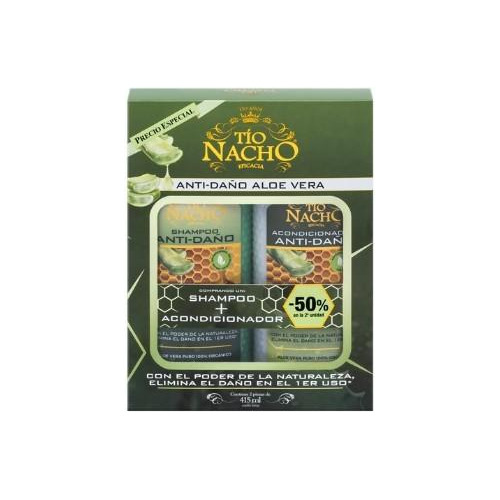 Pack Tio Nacho Shampoo+acondicionado 415 Ml Aloe