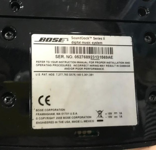 Imagen 4 de 9 de Receptor Audio Bluetooth Para Bose Sounddock Digital System