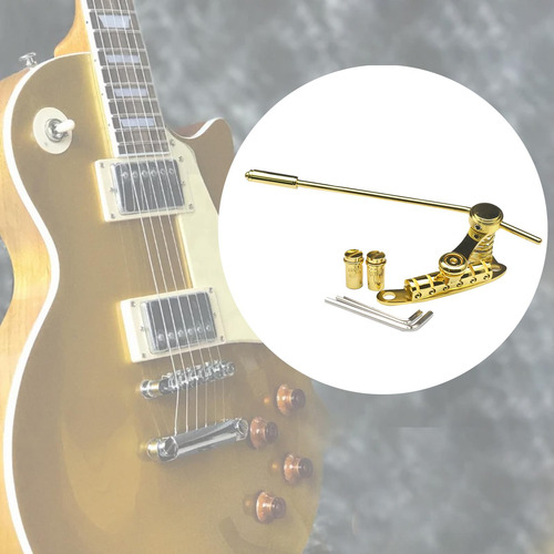 Puente Trémolo Para Guitarra, Guitarra Lp De Metal, Oro
