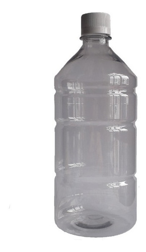 45 Envases 1 Litro Pet Cristal 1000 Cc.. Frascos Botellas