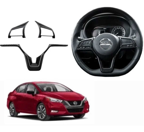 Embellecedores De Volante, Nissan Versa 2020-2022