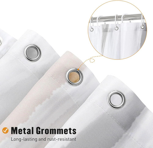 Cortinas De Ducha Abstractas Grises Degradadas Para Decoraci