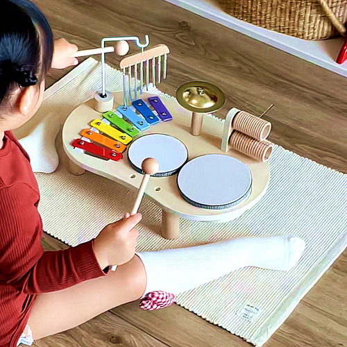 Soporte De Música Para Niños Con Bateríal