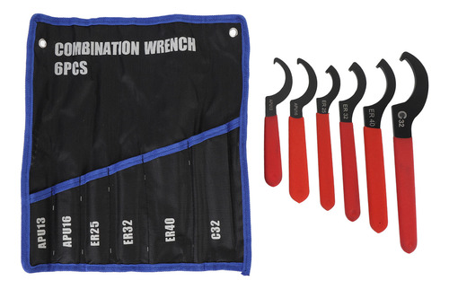 Conjunto De Chaves Coil Spanner, 6 Peças Universais Apu13 16