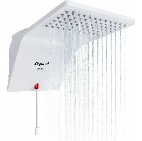 Chuveiro Eletrônico Zagonel 7500W Ducali Branco