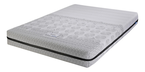 Imagen 2 de 4 de Colchón 2 1/2 plazas de espuma Suavestar Espuma Relax blanco - 140cm x 190cm x 22cm