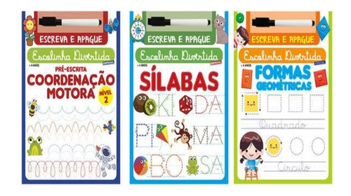 Colecao Escolinha Divertida Especial - Kit Com 3 Livros -