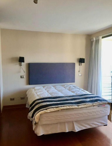 Arriendo Depto Amoblado 1dorm 1ba Est Bod Las Condes