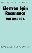 Libro Electron Spin Resonance Vol 10a - Visiting Professo...