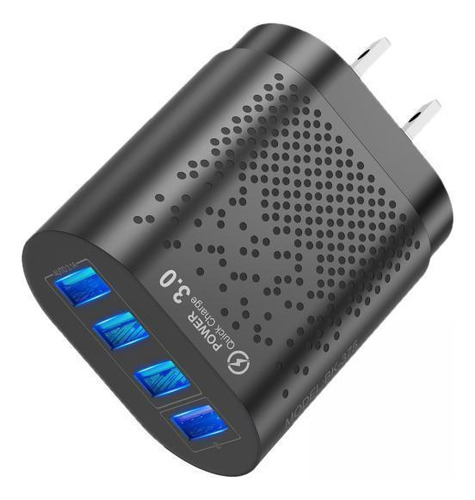 6 Adaptador De Corriente Del De Pared Del Cubo De Carga Usb