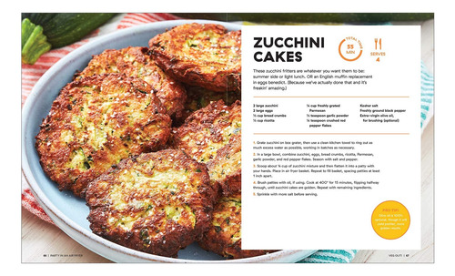 Livro De Receitas Delish Party In An Air Fryer Com Mais De 7