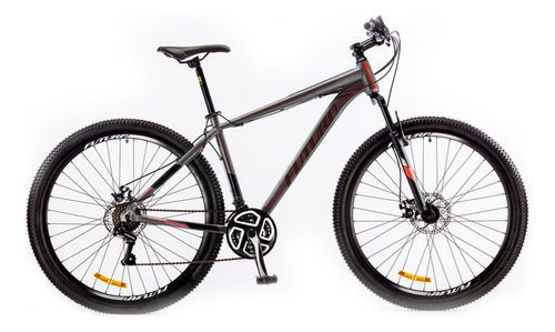 Bicicleta Mountain Bike Futura 29 Mantis 5184 Gris Plomo Tamaño Del Cuadro 18