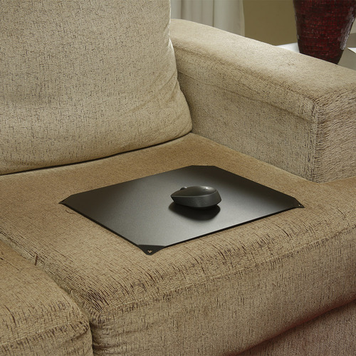 Mouse Pad Bed - Rígido Cama - Sofá Alumínio 30x35 Cm -preto