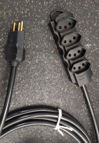 Imagem 3 de 4 de Extensão Elétrica Pp 3 Vias 2,5mm 10 Metros