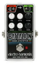 Comprar Pedal Preamp Bajo\u002Foverdrive Nano Battalion Electro Harmonix